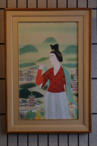 飛鳥の春の額田王