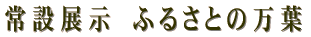 ��ݓW���@�ӂ邳�Ƃ̖��t 